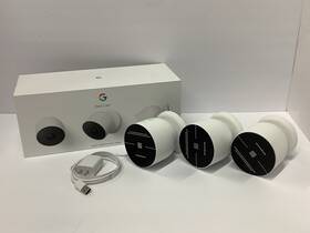 Ga02077-us Google Nest Cam 3 Pack Battery Outdoor Indoor Security Camera