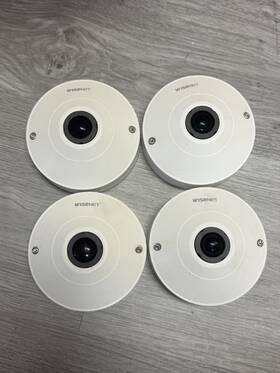 Qnf-9010 Hanwha Wisenet Security Camera Only Lot Of 4