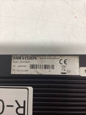 Ds-6704hfi Hikvision 4-channel 12vdc Video Encoder R-096