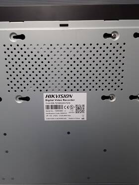 Ds-7216huhi-f2 Hikvision Ds-7216huhi-f2/n Digital Video Recorder Model 12v 3.33a 40w Max