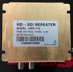 Hsr1110 Hunt Cctv Hd-sdi Repeater Transmission Extender Free Voltage 12vdc 3.33a