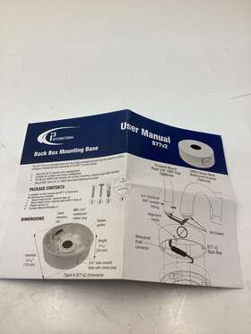 B77v2 I3 International B77 V2 Back Box Mounting Base