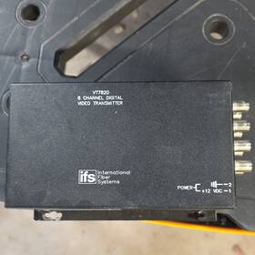 Vt7820 Ifs International Fiber Systems 8 Channel Digital Video Transmitter Model Mpn