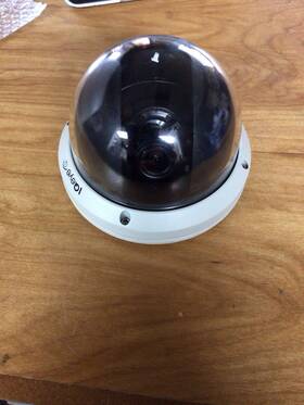Iqa35ni-b6 Iqinvision Untested Iqeye Dome Security Camera As Is