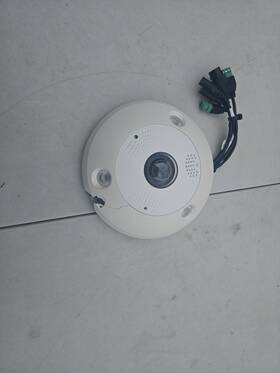 Hnca06-fea Ir Networks Nc303.td Hunt Electronics Stationary Camera 6mp Fisheye Exterior