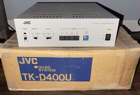 Tk-d400u Jvc Quad System Vintage Surveillance Equipment Read