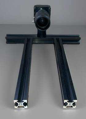 C1-pro Kurokesu C1 Pro Digital Usb Camera Thorlabs Rails And Mount Lens 12 Mp- Encoder
