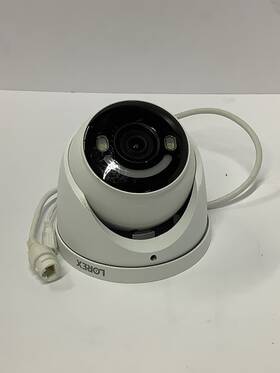 E910dd-z Lorex 4k Ultra Hd 12mp Ip Smart Security Lighting Dome Camera