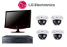 Mez63471501 Lg Security Dome Camera System Dvr Bundle Kit