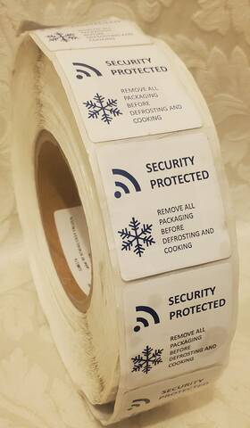 5286174 Nedap Security Protected Deep Freeze Rf Stickers Soft Label