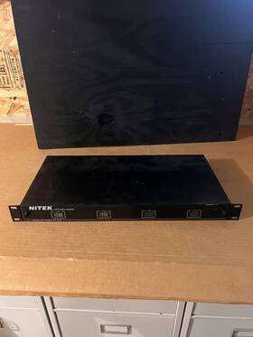 Vh851 Nitek Vh Series Utp Video Hub System Untested Used