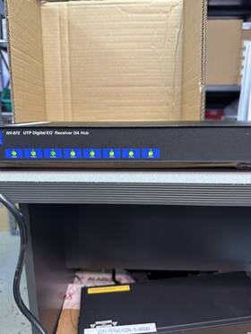 Nv-872 Nvt Network Video Technologies - 8 Channel Digital Eq Active Receiver Hub
