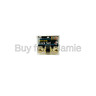 Ol400 Bulk Buys Brass Finish Locking Door Knob Set 731015229055