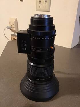 66200434 Panasonic Tv Powered 12x Zoom Lens Wv-lz 15/12 10.5 126mm Bayonet Professional