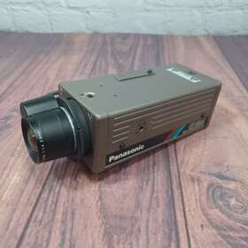 Wv-cl304 Panasonic Vintage Color Cctv Security Camera Ccd 24vac Not Tested