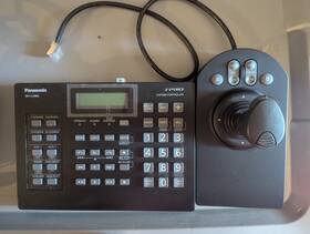 Wv-cu980 Panasonic Wvcu980 Ipro Ethernet 3d Joystick System Controller