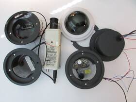 Ics-do150a Pelco & Burle Do-150 Camclosures Surface Mounts #ics-do150a And Ics 1 Dome Video Camera
