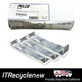 Rks20 Pelco Lot Of 3x Rack Mount Kit Bracket Black 1u For Manual Switchers