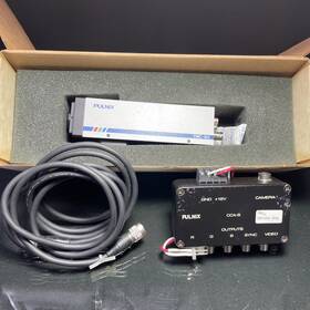 Tmc-60 Pulnix Pal Ccd Camera Rgb Color Cord And Cca-5 Box - Used