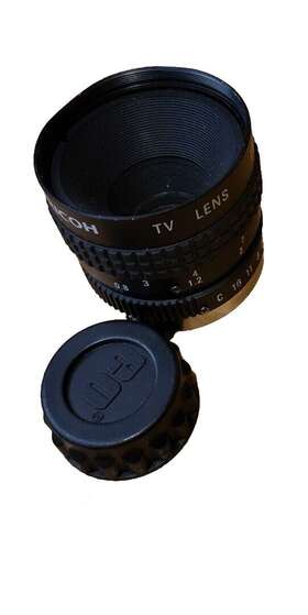 Ricoh 445241273234 Tv Lens Microscopy 25mm 1 1.8 Slight Imperfection