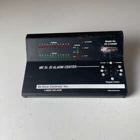 Sk-210kme Se-kure Me Sr. Iii Black Led Lights Keypad Control Alarm Module Center