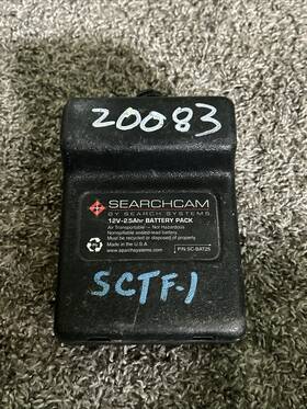Sc-bat25 Search Systems Inc And Rescue Searchcam Battery Pack 12v 2.5ahr
