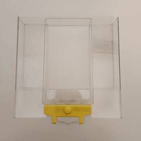 80tshsl Sekura Lot Of Am/rf Single Hole Oyster Tag With Clear Shell Superlock