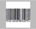 Sl582bd Sentech Eas Label Barcode Deactivatable Per Roll