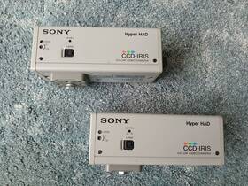 Ssc-c154 Sony Lot Of 2 Color Video Surveillance Cameras Model Number