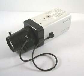 Ssc-g203a Sony Color Security Video Camera With Computar Lens 5-50mm
