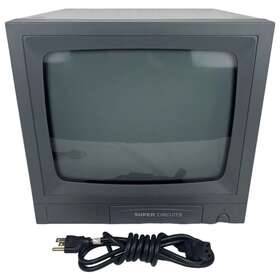 Mt14a Super Circuits Vintage Cctv Security Video Monitor Tested/works