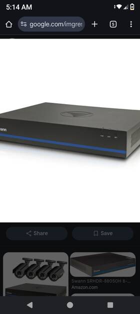 Srhdr-88050h Swann 8 Channel Hd Digital Video Recorder Used But Pass Locked