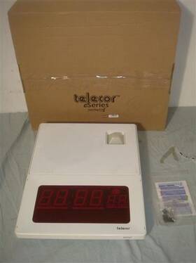 E2444-ld-ma Telecor Eseries Display Calendar Clock Speaker Strobe L3 - Read