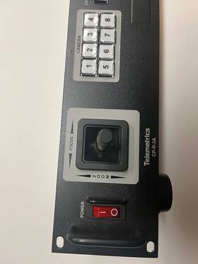 Cp-r-2a Telemetrics Joystick Camera Control Cpr Rack Quad Serial Switcher
