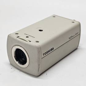 Ik-6410a Toshiba Ccd Color 10 Bit Dsp 24v 3.5w Security Camera Untested As Is