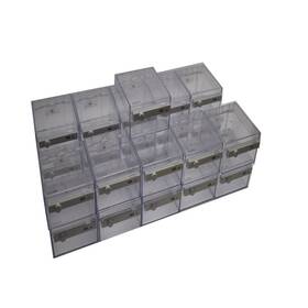 F5366 Univesal Surveillance Systems Lot 21 Universal Clear Retail Security Cases 4.75 Inch X 2.75