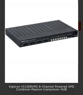 Vi1508vpd Vigitron Vigorous 8-channel Powered Combiner Receiver Hub