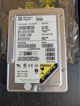 Wd102aa-00ana0 Western Digital Wd Caviar 102aa 10.2gb Enhanced Ide Hard Drive