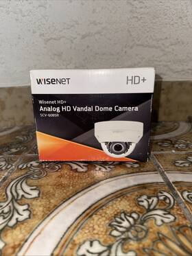 Scv-6085r Wisenet 2mp Hd Analog Vandal Dome Security Camera 3.2-10mm Ir