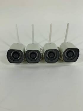 Zk8-bfd23nm Zmodo Zp-ibh23-w Ip Security Camera Set Of 4