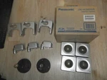 Lot 4 Panasonic Camera Ip BB-HCM531A Damaged. Fixed Price $54.99.