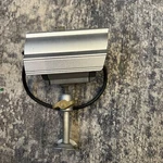 Speco CVC-627 Silver Color Day/night Waterproof Bullet Security Camera. Fixed Price $18.00.
