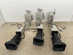 3 Broadcast / Robo Cameras Panasonic AW-E600 Fujinon Lens & Arm. Fixed Price $600.00.
