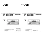 Jvc BR-DV600U BR-DV600E Vcr Owners Instruction Manual Reprint. Fixed Price $22.24.
