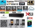 8 Channels H.265+ 4K Ultra Hybrid Security Dvr/nvr HD-TVI/AHD/960H /IP/P2P. Fixed Price $379.99.