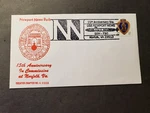 Submarine Uss Newport News SSN-750 Naval Cover 2004 Anniversary Cachet. Fixed Price $19.99.