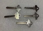 5X Lot Kaba Ilco SC6-LOCKSET Key Blank. Fixed Price $27.60.