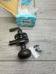 Deltana SDL980U10B Storm Door Latch, Round, Tubular Lock In Oil-rubbed Bronze. Fixed Price $49.99.