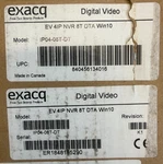 Exacqvision IP04-08T-DT 8TB Win 10 Desktop Network Video Recorder. Fixed Price $1999.99.
