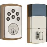 Baldwin Ac Z-wave Deadbolt Keyless Electronic Satin Nickel Smart Lock. Fixed Price $299.99.